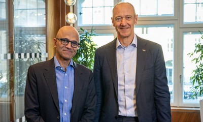 Satya Nadella, Roland Busch