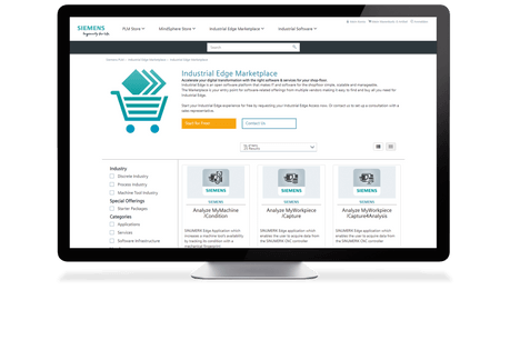 Otevřený ekosystém Industrial Edge Siemens