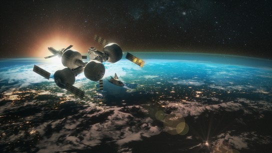 Vesmírná loď Sierra Space Dream Chaser® a modul LIFE™ 