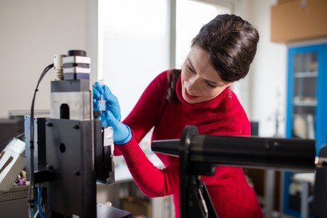 2. místo za disertační práci s názvem Studium interakcí funkčních povrchů s biologickými systémy získala Mgr. Ivana Víšová, Ph.D. z Fakulty Matematicko-fyzikální UK v Praze.