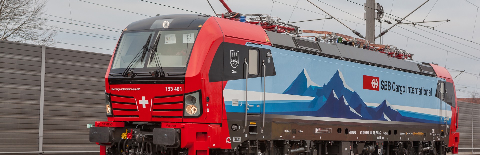 Lokomotiva Vectron pro SBB Cargo International AG