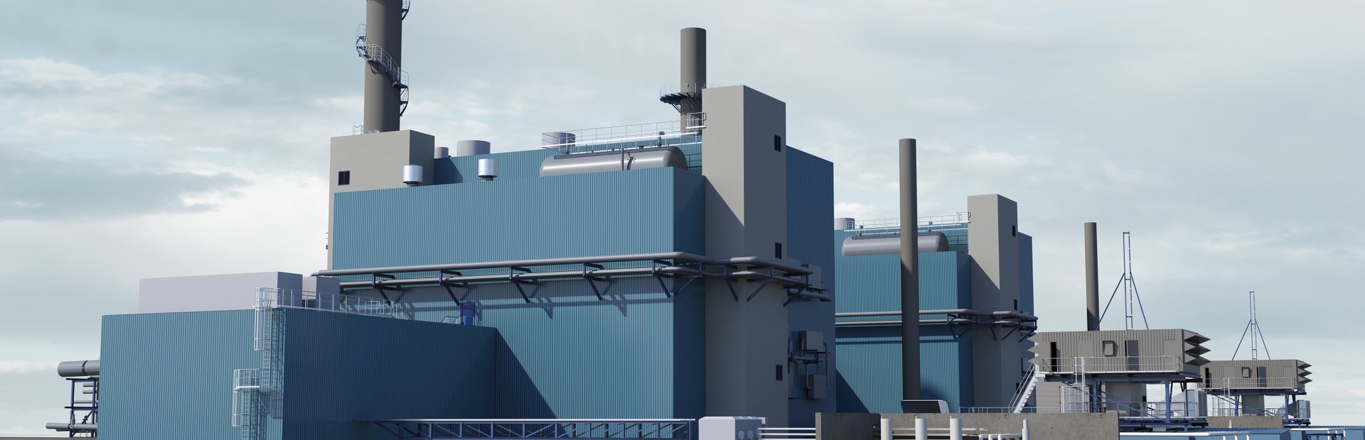 Nová elektrárna s kombinovaným cyklem, která se staví v chemickém parku Marl v Severním Porýní-Vestfálsku, se bude skládat ze dvou 90 MW bloků. Každá jednotka bude schopna vyrábět elektřinu, dodávat procesní páru a dálkové teplo.