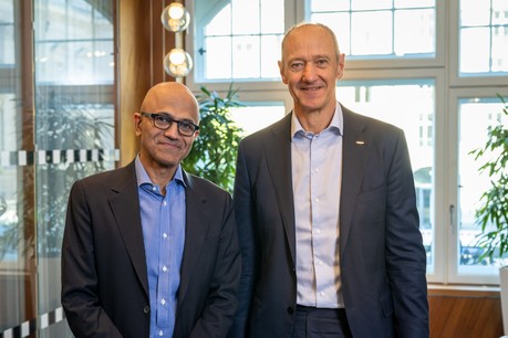 Satya Nadella, Roland Busch