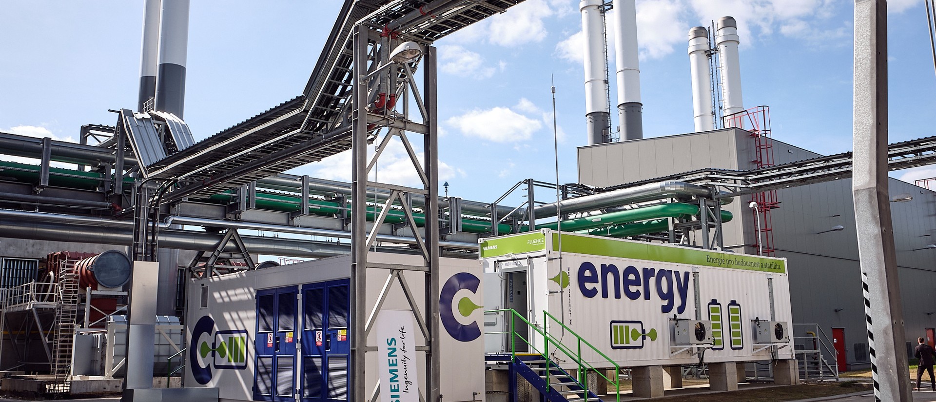 Zařízení SIESTORAGE v C-Energy Planá