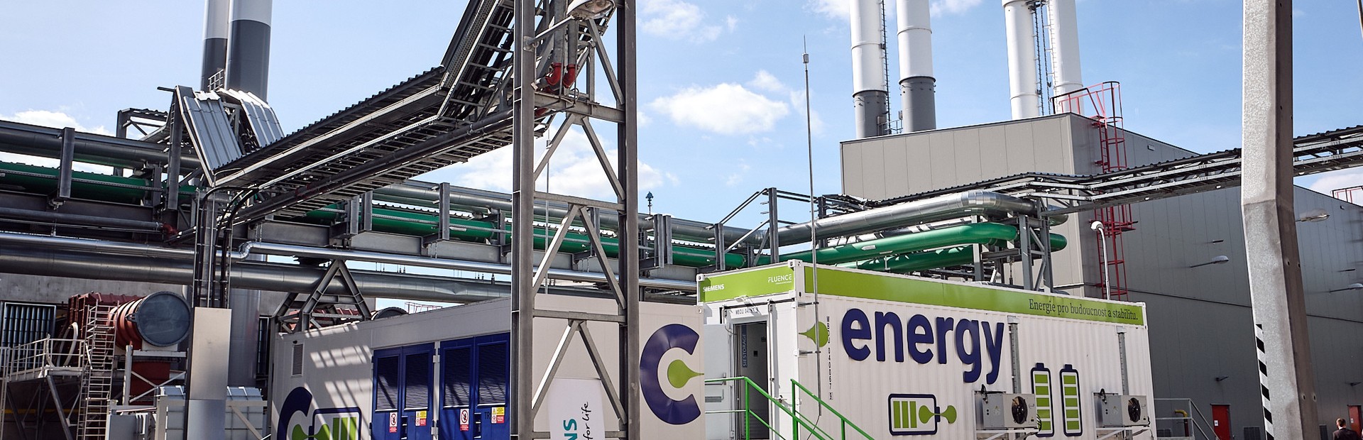 Zařízení SIESTORAGE v C-Energy Planá